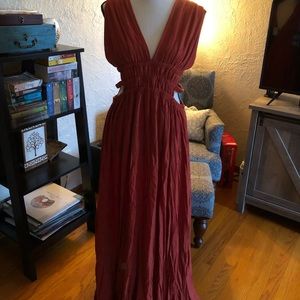 Windsor Maxi Dress, open sides